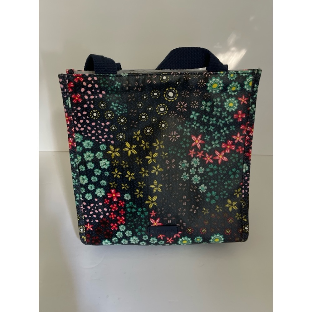 Sakroots Navy Floral Lunch Tote